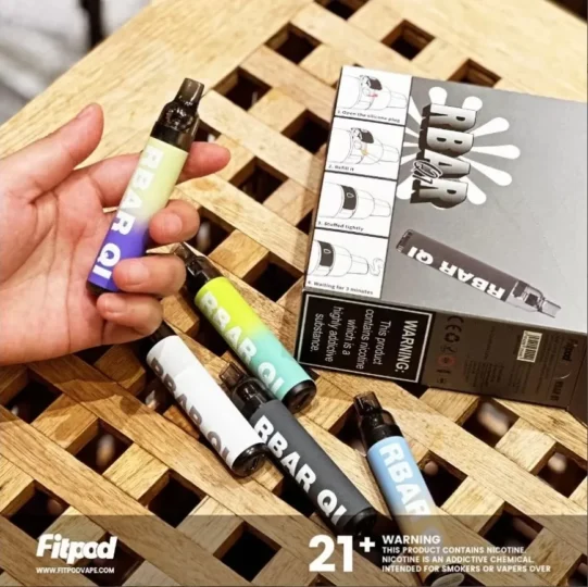 FITPOD RBAR Q1 拋棄式注油主機｜耐用便捷｜支持多次注油-零度霧化